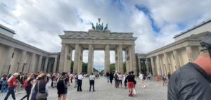 Das Brandenburger Tor nach dem Mauerfall